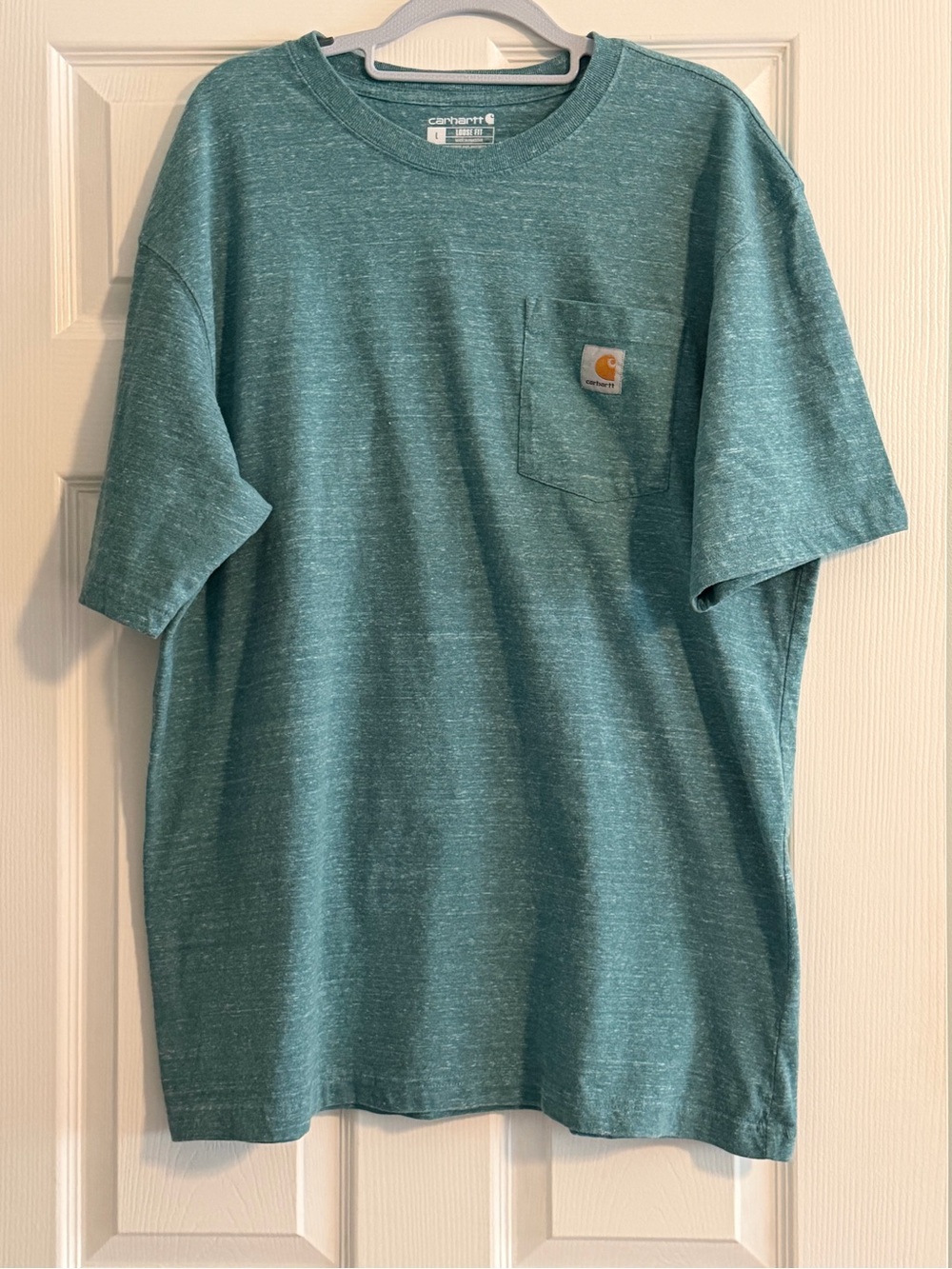 Carhartt Men's Teal Pocket T-Shirt